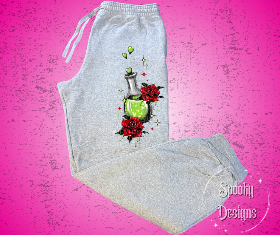 Love is Poison Valentine Sweatpants