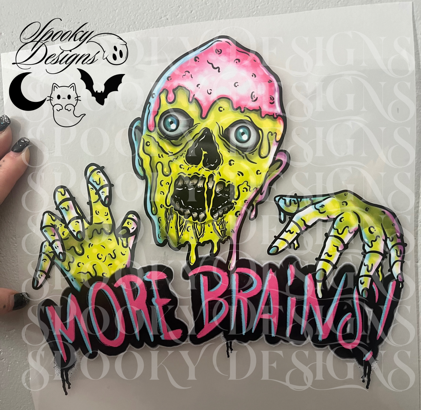 More Brains! DTF print