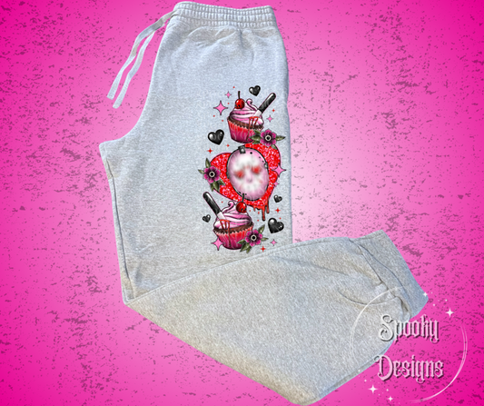 Killer Cupcakes Valentine Sweatpants