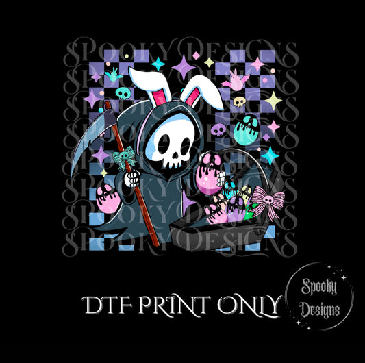 Easter Grim DTF print