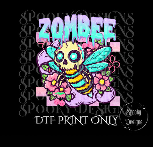 Zombee DTF print