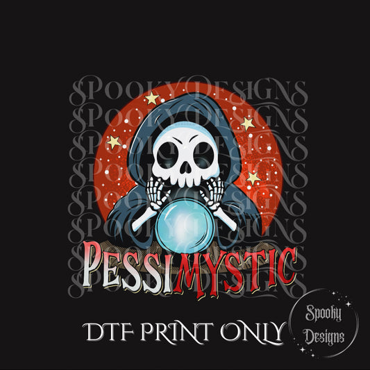 Pessimystic DTF print