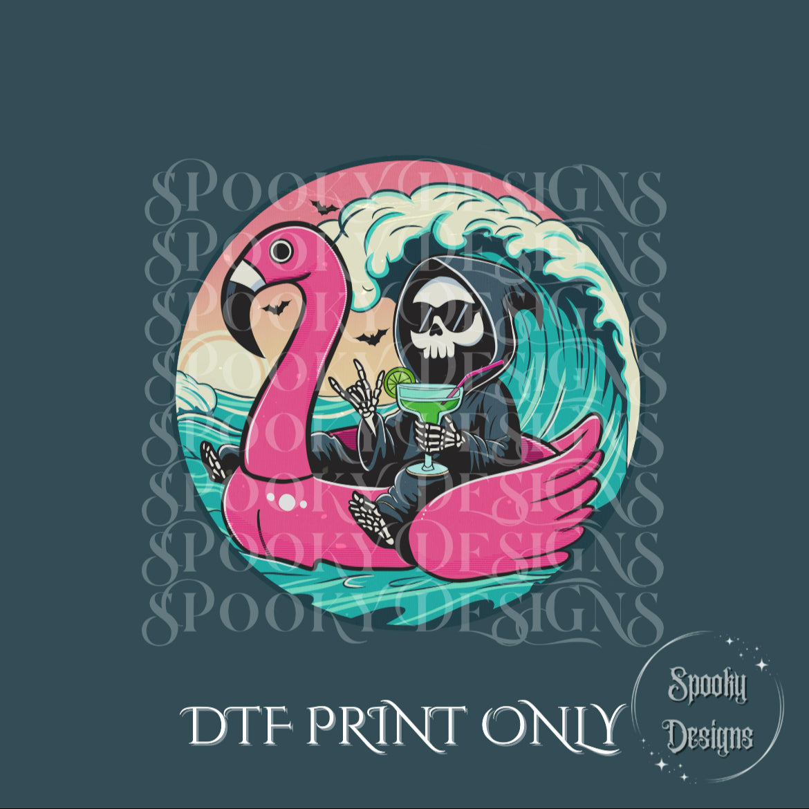 Ride The Wave Brah DTF print