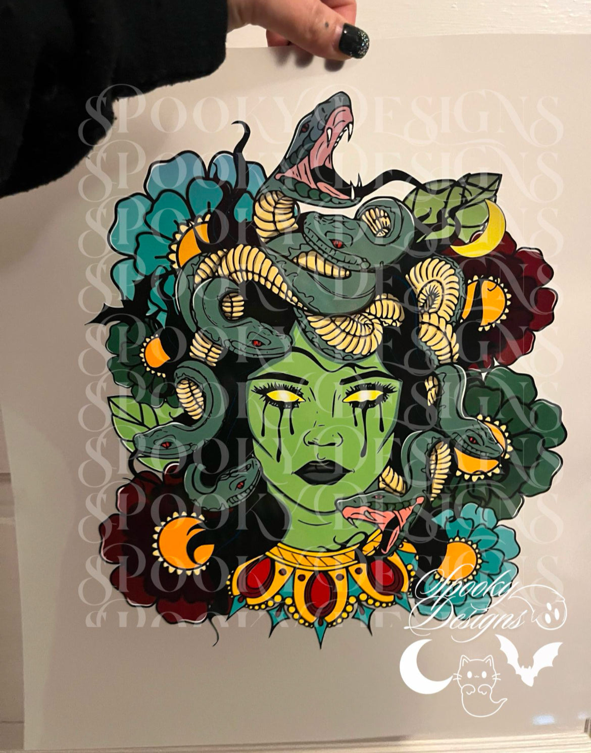 Medusa DTF print