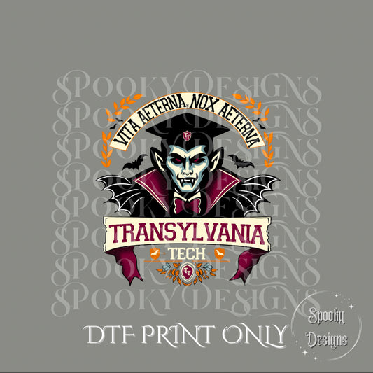 Transylvania Tech DTF print