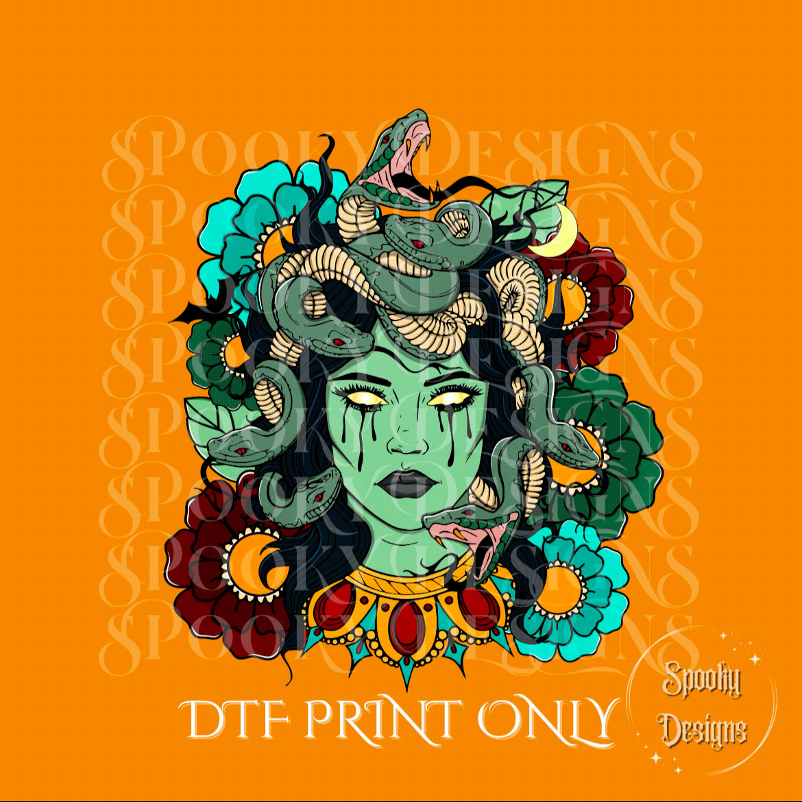 Medusa DTF print